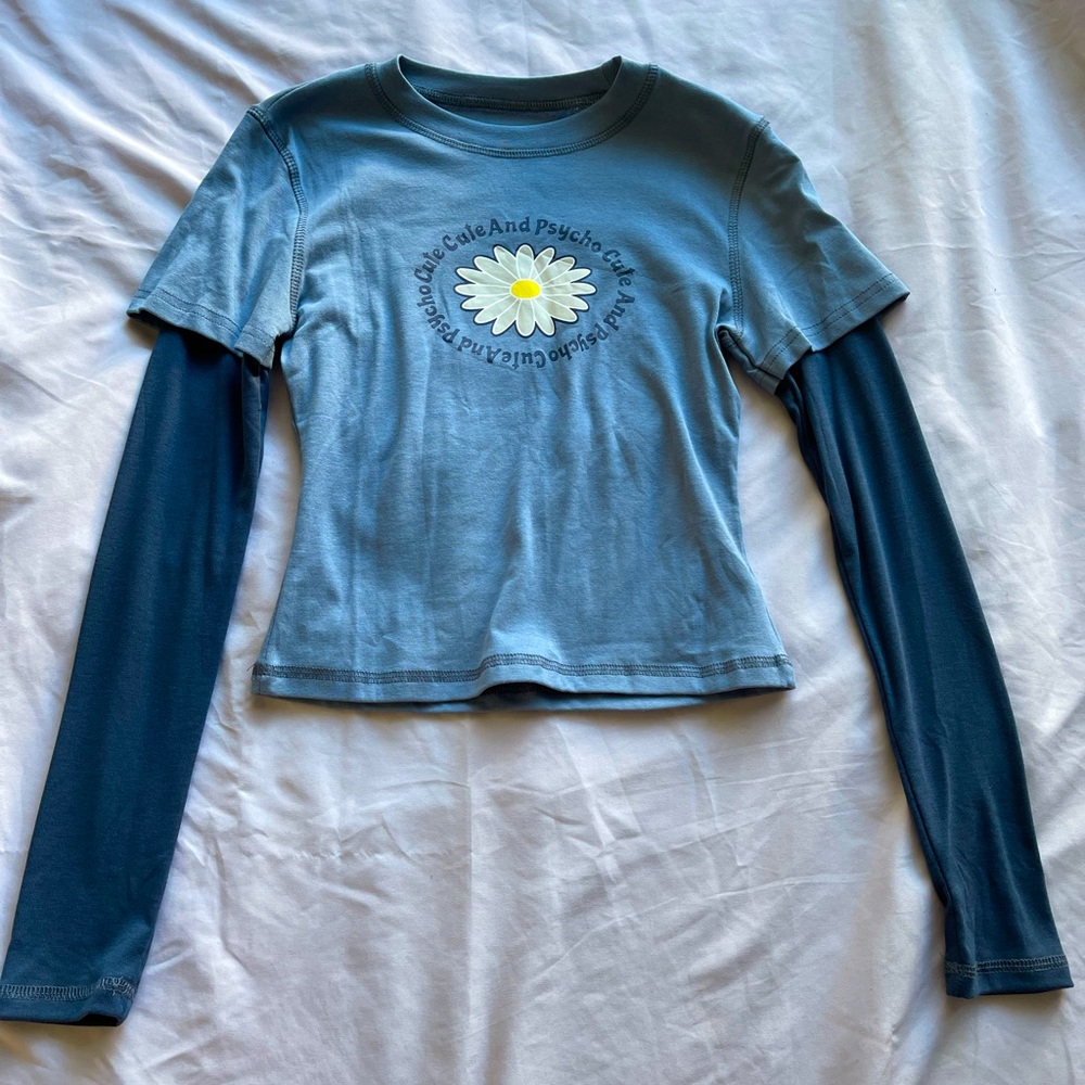 Blue long sleeve